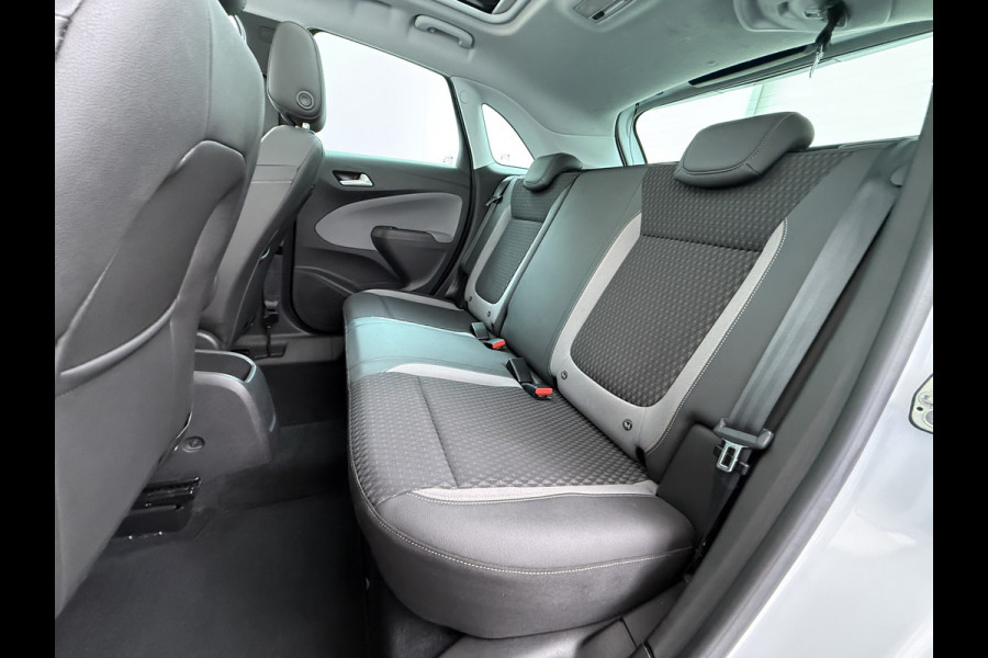 Opel Crossland X 1.2T 111pk AUTOMAAT Pano-Dak HUD 360°Camera Head-Up-Display Navi Ecc Apple Carplay Android Auto Pdc Innovation Cruise Control Lmv Bluetooth Isofix Regen-Lichtsensor LaneAssist
