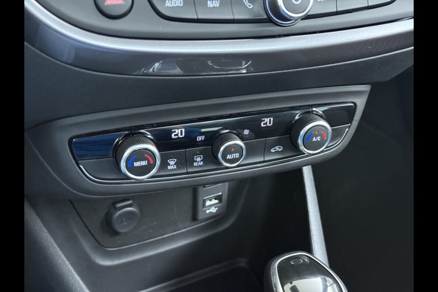 Opel Crossland X 1.2T 111pk AUTOMAAT Pano-Dak HUD 360°Camera Head-Up-Display Navi Ecc Apple Carplay Android Auto Pdc Innovation Cruise Control Lmv Bluetooth Isofix Regen-Lichtsensor LaneAssist