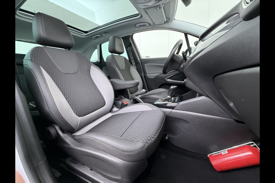 Opel Crossland X 1.2T 111pk AUTOMAAT Pano-Dak HUD 360°Camera Head-Up-Display Navi Ecc Apple Carplay Android Auto Pdc Innovation Cruise Control Lmv Bluetooth Isofix Regen-Lichtsensor LaneAssist