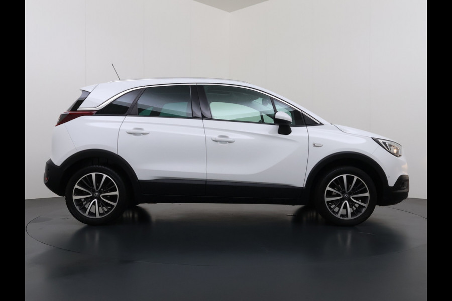 Opel Crossland X 1.2T 111pk AUTOMAAT Pano-Dak HUD 360°Camera Head-Up-Display Navi Ecc Apple Carplay Android Auto Pdc Innovation Cruise Control Lmv Bluetooth Isofix Regen-Lichtsensor LaneAssist