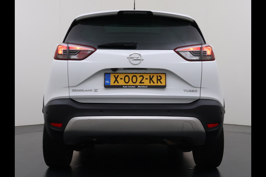 Opel Crossland X 1.2T 111pk AUTOMAAT Pano-Dak HUD 360°Camera Head-Up-Display Navi Ecc Apple Carplay Android Auto Pdc Innovation Cruise Control Lmv Bluetooth Isofix Regen-Lichtsensor LaneAssist