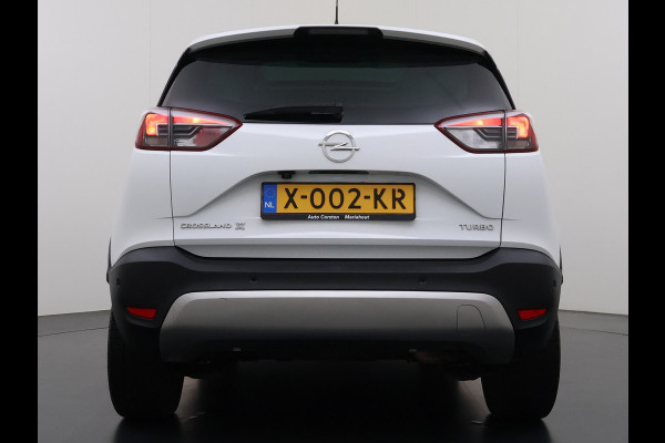 Opel Crossland X 1.2T 111pk AUTOMAAT Pano-Dak HUD 360°Camera Head-Up-Display Navi Ecc Apple Carplay Android Auto Pdc Innovation Cruise Control Lmv Bluetooth Isofix Regen-Lichtsensor LaneAssist