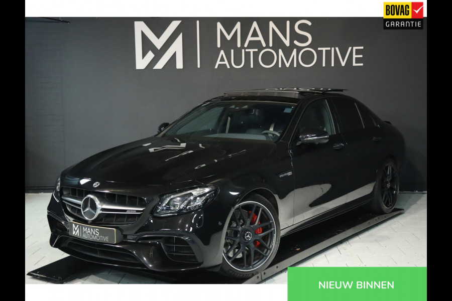 Mercedes-Benz E-Klasse AMG 63 S 4MATIC+ / PANO / 360 / 2X MEMORY / BURMESTER / LUCHTVERING