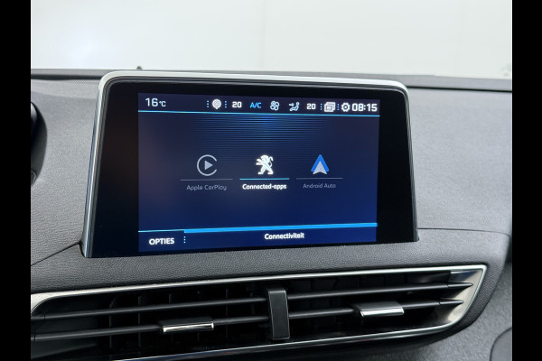 Peugeot 5008 T131pk AUT-8 7-Pers. 360°Camera Apple Carplay Android Pdc Navi Connected Services 1/2 Leer Ecc Cruise Control Blue Premium Avant Isofix Privacy Glas Lmv Led Elek.Achterklep Regen-Lichtsensor Keyless DAB+ EURO6 Dealeronderhouden Origineel Nederlandse Auto € 41.000 nieuw