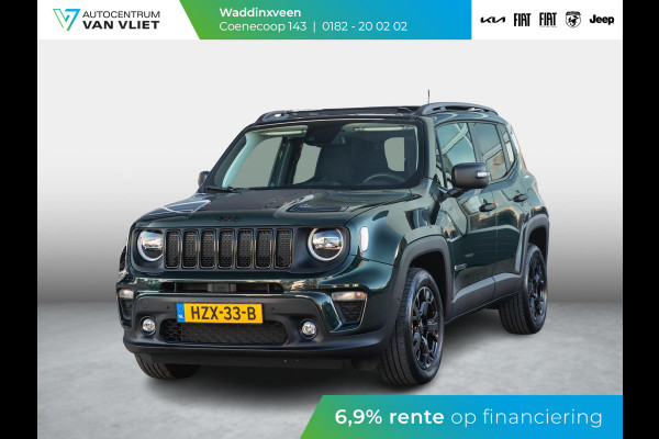 Jeep Renegade 4xe 240 Plug-in Hybrid Electric The North Star | Schuif/Kanteldak | Winter Pack | Techno Green