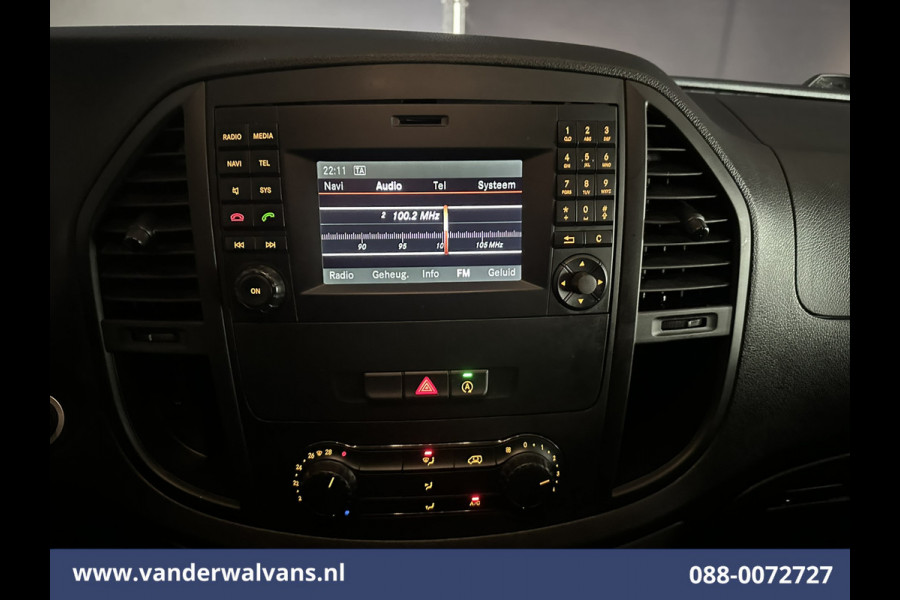 Mercedes-Benz Vito 114 CDI 136pk RWD L2H1 Euro6 Airco | Camera | Navigatie | Cruisecontrol | Trekhaak Parkeersensoren, Stoelverwarming
