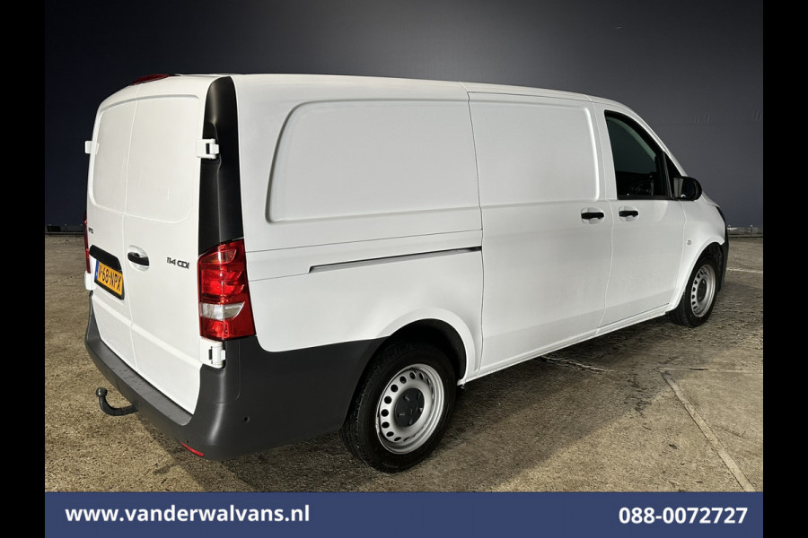 Mercedes-Benz Vito 114 CDI 136pk RWD L2H1 Euro6 Airco | Camera | Navigatie | Cruisecontrol | Trekhaak Parkeersensoren, Stoelverwarming