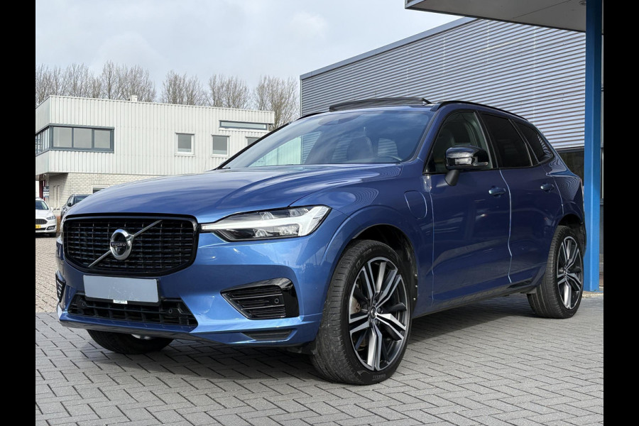Volvo XC60 2.0 T6 Plug-in hybrid AWD R-Design | Wegklapbare Trekhaak | Elektrisch schuif-/kanteldak | ACC | Leder | Stoel- Verwarming & Ventilatie | Memory Seats | 360 Camera