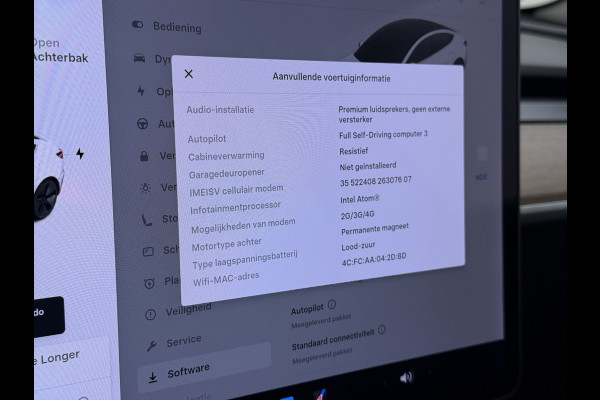 Tesla Model 3 SR+ 325PK AutoPilot Leer Pano-Dak Adaptive Cruise Lmv 18" Camera's Elektr.-Stuur+Stoelen+Spiegels+Geheugen+Easy-Entry+Verwarmde  Soh 85% Ecc Navi Led DAB Voorverwarmen interieur via App Keyless One-Pedal-Drive 1e Eigenaar Origineel Nederlands Fabrieksgarantie op Accu en Motor tot 28-9-2028/160.000KM