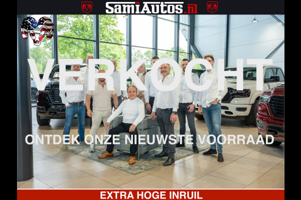 Dodge Ram SPORT | 5.7 V8 4x4 HEMI | PANORAMA DAK | GROOTSCHEM 12 INCH | LPG | Patriot Blue CREW CAB | DUBBELE CABINE | 5 PERSOONS | DC | VOORRAAD NR 2557 - 3328