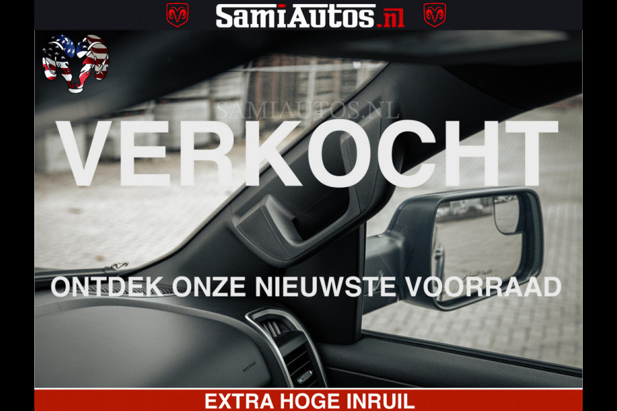 Dodge Ram SPORT | 5.7 V8 4x4 HEMI | PANORAMA DAK | GROOTSCHEM 12 INCH | LPG | Patriot Blue CREW CAB | DUBBELE CABINE | 5 PERSOONS | DC | VOORRAAD NR 2557 - 3328