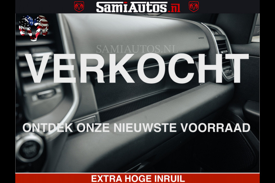 Dodge Ram SPORT | 5.7 V8 4x4 HEMI | PANORAMA DAK | GROOTSCHEM 12 INCH | LPG | Patriot Blue CREW CAB | DUBBELE CABINE | 5 PERSOONS | DC | VOORRAAD NR 2557 - 3328