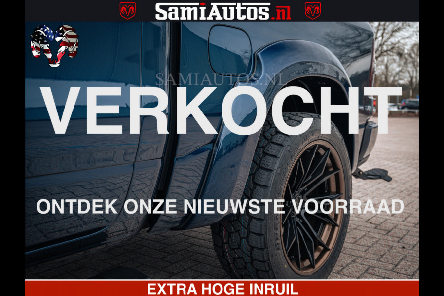 Dodge Ram SPORT | 5.7 V8 4x4 HEMI | PANORAMA DAK | GROOTSCHEM 12 INCH | LPG | Patriot Blue CREW CAB | DUBBELE CABINE | 5 PERSOONS | DC | VOORRAAD NR 2557 - 3328