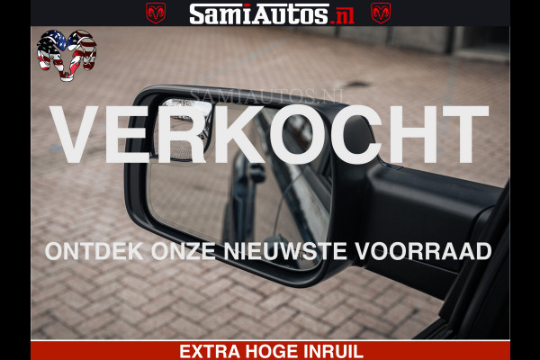 Dodge Ram SPORT | 5.7 V8 4x4 HEMI | PANORAMA DAK | GROOTSCHEM 12 INCH | LPG | Patriot Blue CREW CAB | DUBBELE CABINE | 5 PERSOONS | DC | VOORRAAD NR 2557 - 3328