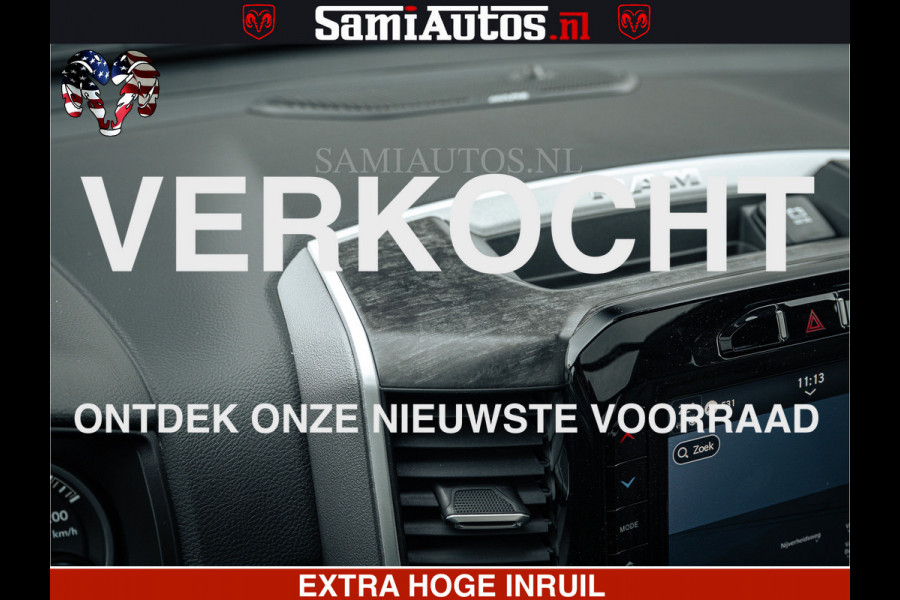 Dodge Ram SPORT | 5.7 V8 4x4 HEMI | PANORAMA DAK | GROOTSCHEM 12 INCH | LPG | Patriot Blue CREW CAB | DUBBELE CABINE | 5 PERSOONS | DC | VOORRAAD NR 2557 - 3328