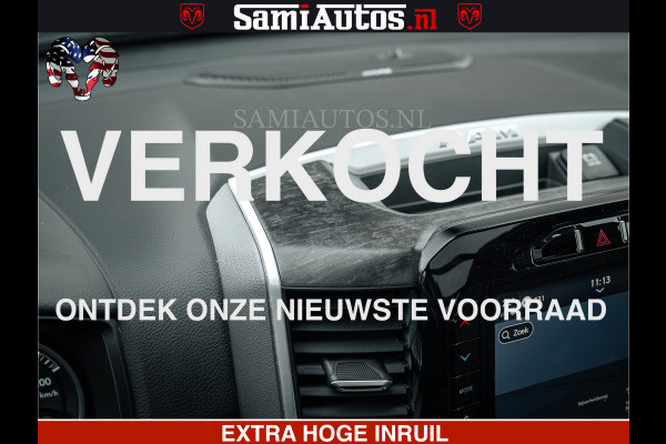 Dodge Ram SPORT | 5.7 V8 4x4 HEMI | PANORAMA DAK | GROOTSCHEM 12 INCH | LPG | Patriot Blue CREW CAB | DUBBELE CABINE | 5 PERSOONS | DC | VOORRAAD NR 2557 - 3328