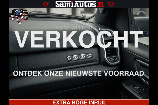 Dodge Ram SPORT | 5.7 V8 4x4 HEMI | PANORAMA DAK | GROOTSCHEM 12 INCH | LPG | Patriot Blue CREW CAB | DUBBELE CABINE | 5 PERSOONS | DC | VOORRAAD NR 2557 - 3328