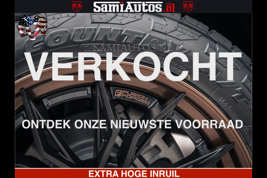 Dodge Ram SPORT | 5.7 V8 4x4 HEMI | PANORAMA DAK | GROOTSCHEM 12 INCH | LPG | Patriot Blue CREW CAB | DUBBELE CABINE | 5 PERSOONS | DC | VOORRAAD NR 2557 - 3328