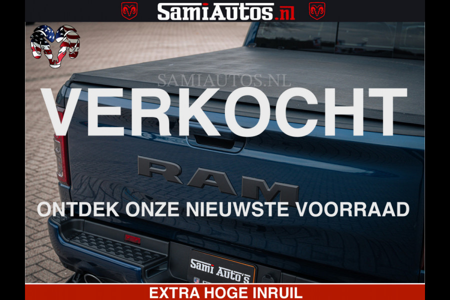 Dodge Ram SPORT | 5.7 V8 4x4 HEMI | PANORAMA DAK | GROOTSCHEM 12 INCH | LPG | Patriot Blue CREW CAB | DUBBELE CABINE | 5 PERSOONS | DC | VOORRAAD NR 2557 - 3328