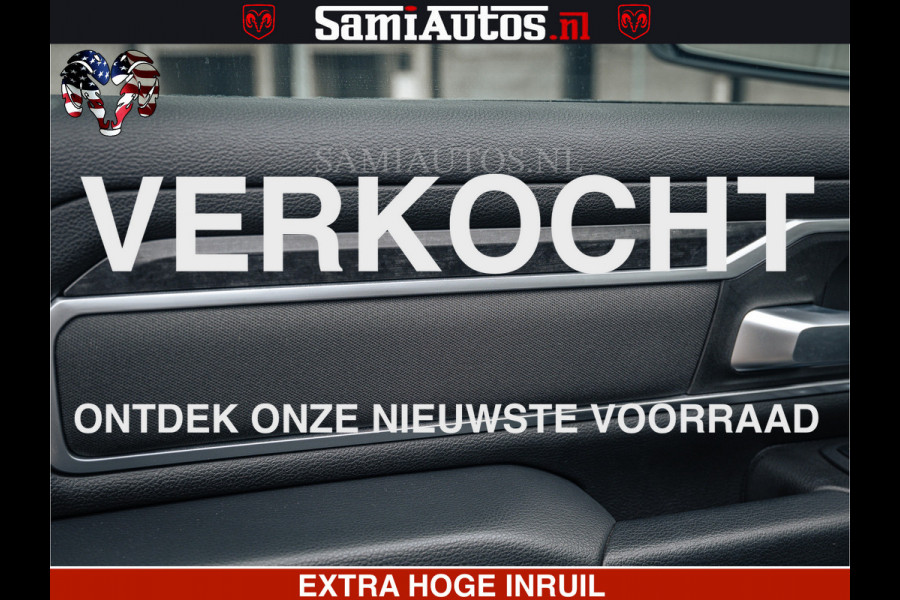 Dodge Ram SPORT | 5.7 V8 4x4 HEMI | PANORAMA DAK | GROOTSCHEM 12 INCH | LPG | Patriot Blue CREW CAB | DUBBELE CABINE | 5 PERSOONS | DC | VOORRAAD NR 2557 - 3328