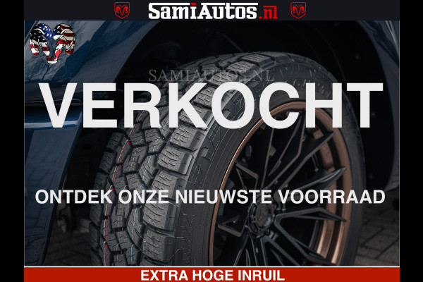 Dodge Ram SPORT | 5.7 V8 4x4 HEMI | PANORAMA DAK | GROOTSCHEM 12 INCH | LPG | Patriot Blue CREW CAB | DUBBELE CABINE | 5 PERSOONS | DC | VOORRAAD NR 2557 - 3328