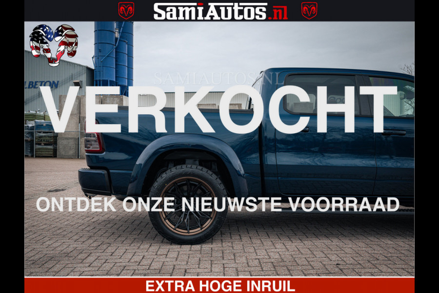 Dodge Ram SPORT | 5.7 V8 4x4 HEMI | PANORAMA DAK | GROOTSCHEM 12 INCH | LPG | Patriot Blue CREW CAB | DUBBELE CABINE | 5 PERSOONS | DC | VOORRAAD NR 2557 - 3328
