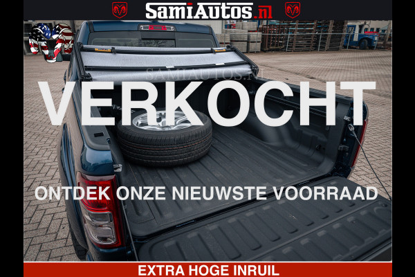 Dodge Ram SPORT | 5.7 V8 4x4 HEMI | PANORAMA DAK | GROOTSCHEM 12 INCH | LPG | Patriot Blue CREW CAB | DUBBELE CABINE | 5 PERSOONS | DC | VOORRAAD NR 2557 - 3328