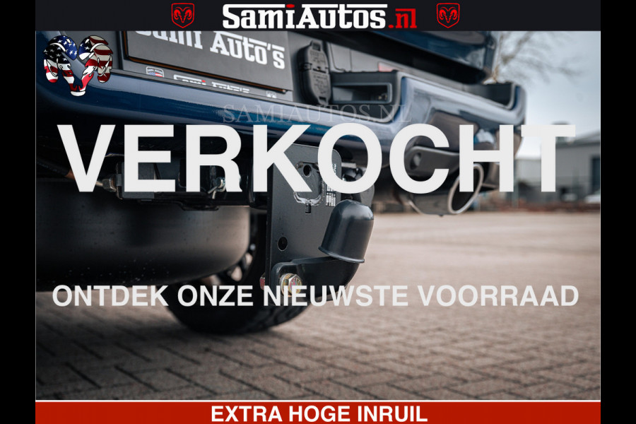Dodge Ram SPORT | 5.7 V8 4x4 HEMI | PANORAMA DAK | GROOTSCHEM 12 INCH | LPG | Patriot Blue CREW CAB | DUBBELE CABINE | 5 PERSOONS | DC | VOORRAAD NR 2557 - 3328