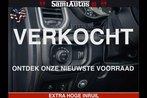 Dodge Ram SPORT | 5.7 V8 4x4 HEMI | PANORAMA DAK | GROOTSCHEM 12 INCH | LPG | Patriot Blue CREW CAB | DUBBELE CABINE | 5 PERSOONS | DC | VOORRAAD NR 2557 - 3328