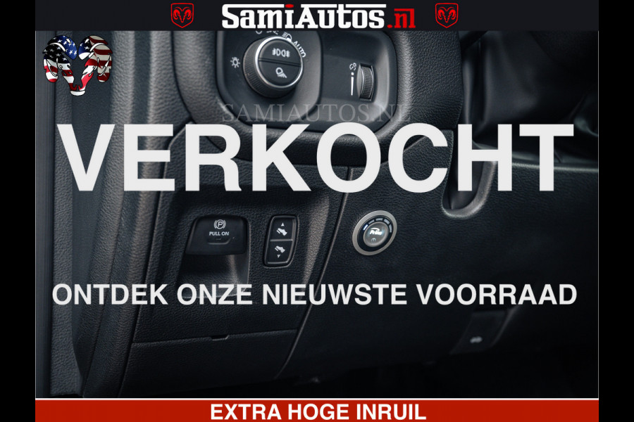 Dodge Ram SPORT | 5.7 V8 4x4 HEMI | PANORAMA DAK | GROOTSCHEM 12 INCH | LPG | Patriot Blue CREW CAB | DUBBELE CABINE | 5 PERSOONS | DC | VOORRAAD NR 2557 - 3328