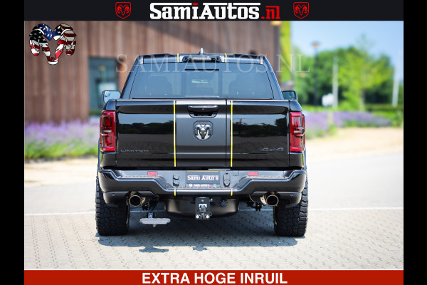 Dodge Ram Limited Night Sport High Output 540HP 706Nm | Massage + Full Option | De Meest Luxe en Volle Pick-Up in zijn Klasse | Comfortabele Dubbele Cabine met Royale 5 Zitplaatsen | BPM vrij | Nu Leverbaar uit Voorraad | Voorraad Nr 2356 - 0990