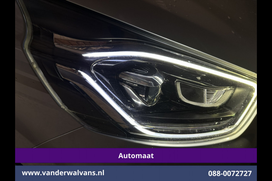 Ford Transit Custom 2.0 TDCI 131pk Automaat L2H1 Dubbele Cabine Euro6 Airco | 5-Zits | Camera | Navigatie | LED Apple Carplay, Android Auto, Adaptieve Cruisecontrol, Trekhaak, Stoelverwarming, Verwarmde voorruit, Parkeersensoren
