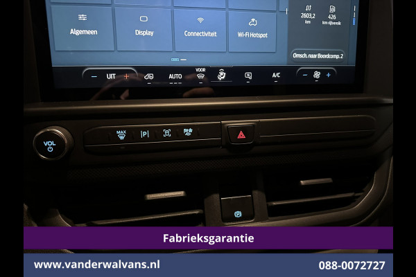 Ford Transit Custom 2.0 TDCI L1H1 Fabrieksgarantie Euro6 Airco | Camera | Apple Carplay | LED | Cruisecontrol Android Auto, Verwarmde voorruit, Parkeersensoren, Bijrijdersbank