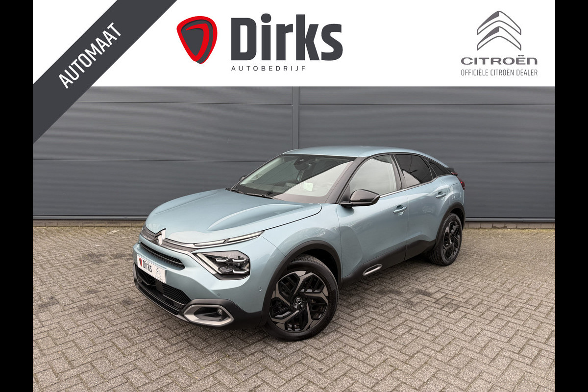 Citroën C4 130pk Shine (Camera - Keyless Entry - LED - Parkeersensoren V+A - Automatische Airco - Adaptieve Cruise Controle - Leder)