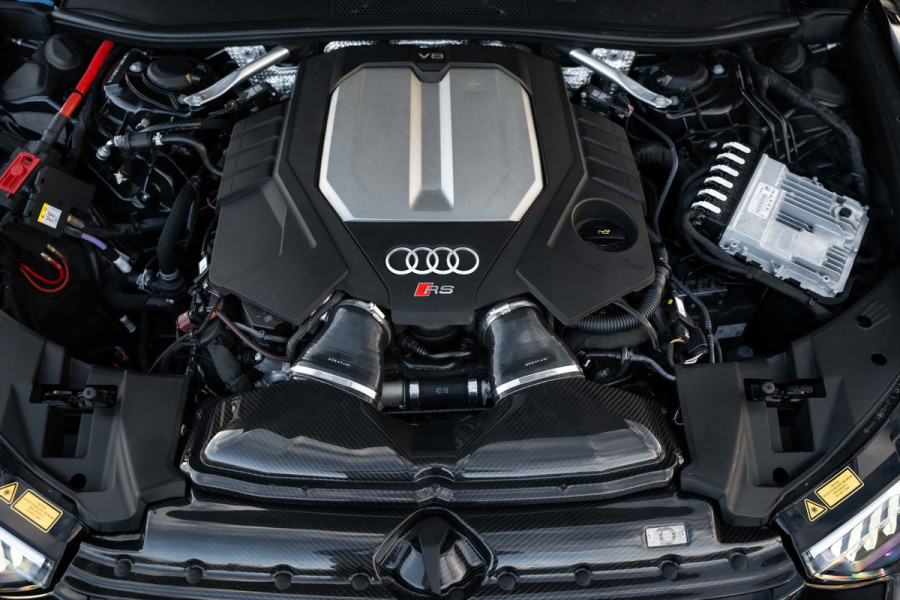 Audi RS6 Avant TFSI quattro - Mansory Pakket | Downpipe | Stage 2 | Eventuri Carbon Intake | PPF | Panorama | B&O Advanced