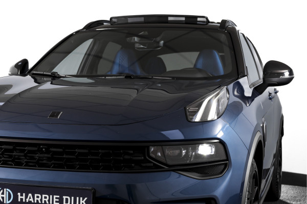 Lynk & Co 01 1.5 PHEV 261PK MY24 | Black Pakket | Donkere hemel | 7.4 kWh Boordlader | Stoel-+Stuurverw. |  360 Camera S/K-panodak | Adapt. Cruise | Memory |  | Elek. klep | LM 20" | 1156