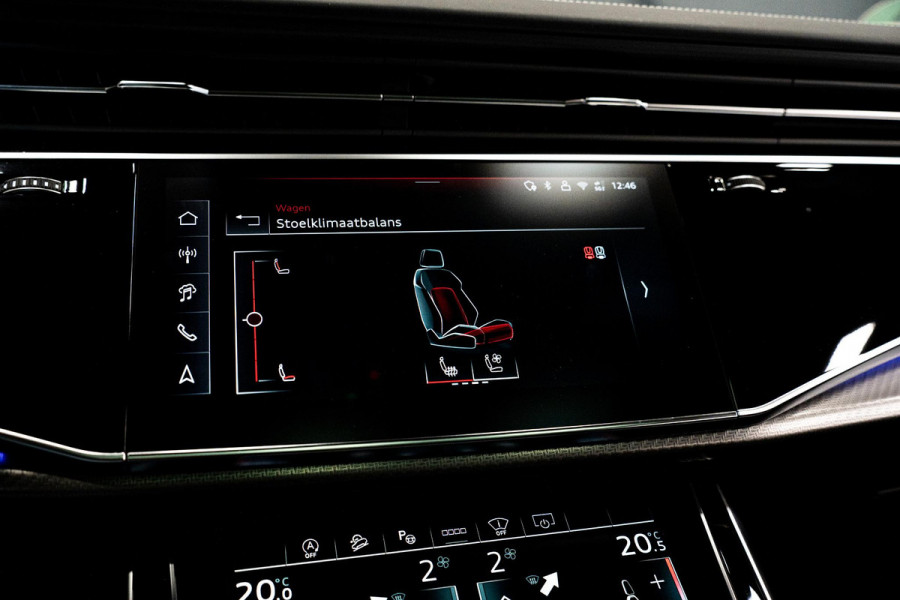Audi Q8 4.0 TFSI RS Q8 quattro Performance *Achteras-besturing / Standkachel / Panorama / Bang & Olufsen / Stoelventilatie & massage / HUD*