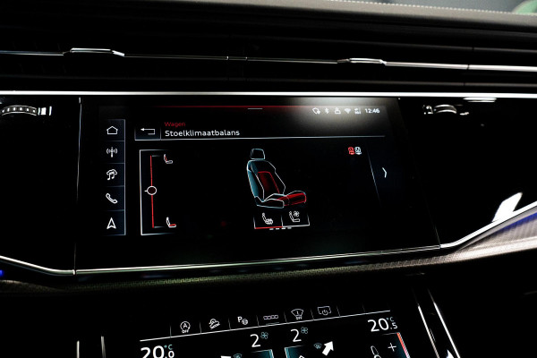 Audi Q8 4.0 TFSI RS Q8 quattro Performance *Achteras-besturing / Standkachel / Panorama / Bang & Olufsen / Stoelventilatie & massage / HUD*