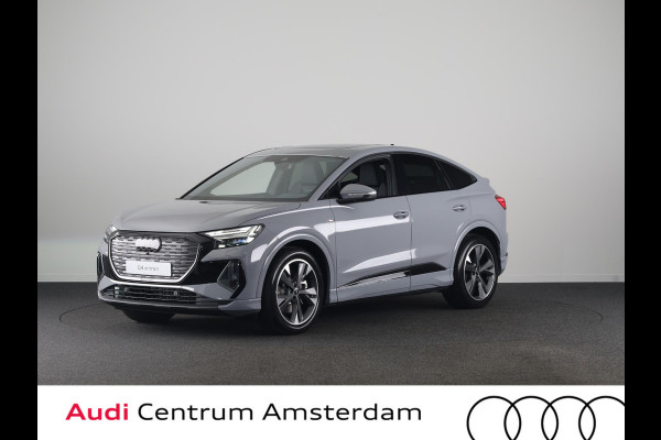 Audi Q4 Sportback e-tron 45 S edition Competition 82 kWh 286 pk | Assistentiepakket plus | Comfortpakket plus |Glazen panoramadak | Ambient lichtpakket |