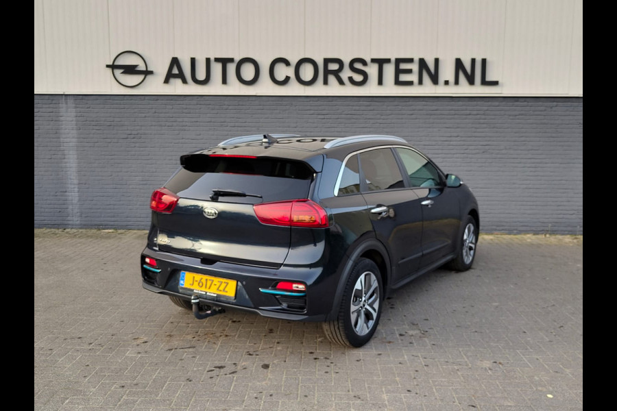 Kia e-Niro ExecutiveLine 64kWh SOH 100% Trekhaak Leder Warmtepomp Adap.Cruise Elek.Stoel+Memory JBL®-Audio Pdc Navi Ecc Camera Apple Carpla Stoelverwarming+Koeling Stuurverwarming Lmv Privacy Glas DAB Vess Lane Assist Blind Spot 1e Eigenaar Origineel Nederlandse Auto