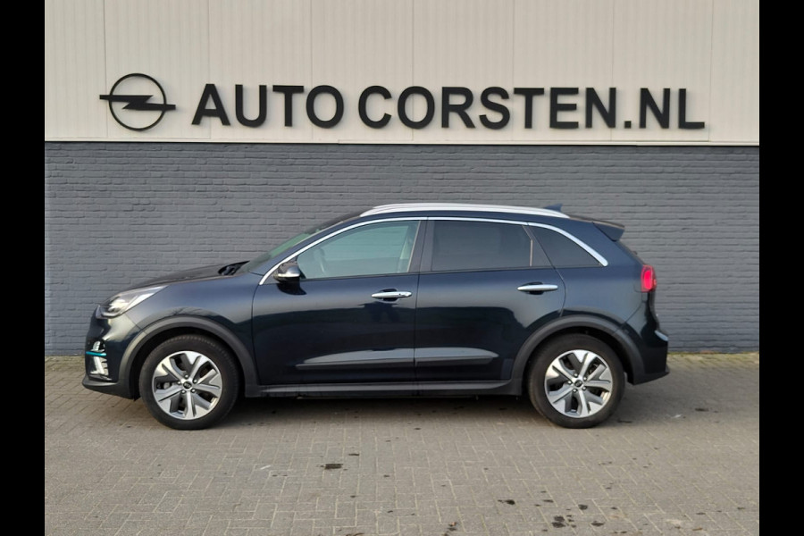 Kia e-Niro ExecutiveLine 64kWh SOH 100% Trekhaak Leder Warmtepomp Adap.Cruise Elek.Stoel+Memory JBL®-Audio Pdc Navi Ecc Camera Apple Carpla Stoelverwarming+Koeling Stuurverwarming Lmv Privacy Glas DAB Vess Lane Assist Blind Spot 1e Eigenaar Origineel Nederlandse Auto