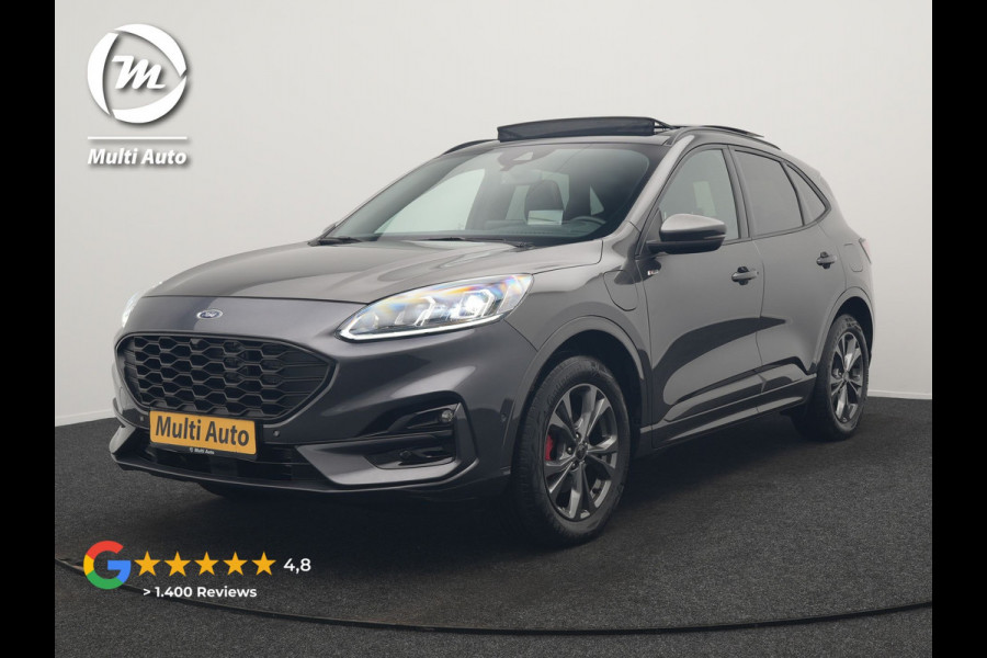 Ford Kuga 2.5 ST-Line X Plug In Hybrid 225pk Dealer O.H PHEV | Trekhaak Afn. | Panodak | Head Up | 360 Camera | Bang & Olufsen Audio | Alcantara Sportstoelen Verwarmd | Adaptive Cruise | Pilot Assist | Blis | Navigatie | Virtual | DAB | 18"L.M |