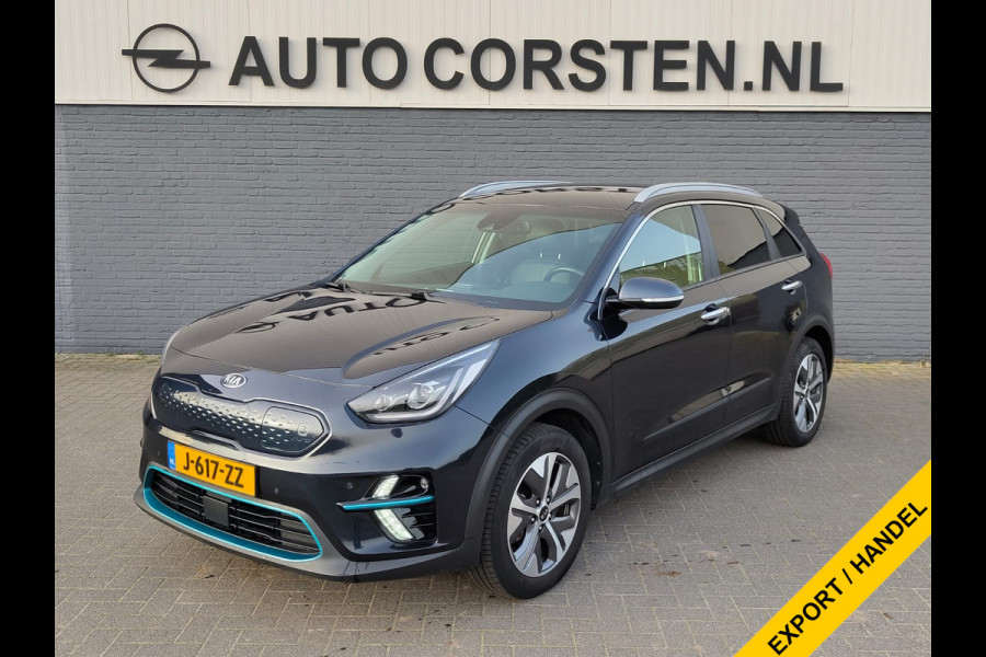 Kia e-Niro ExecutiveLine 64kWh SOH 100% Trekhaak Leder Warmtepomp Adap.Cruise Elek.Stoel+Memory JBL®-Audio Pdc Navi Ecc Camera Apple Carpla Stoelverwarming+Koeling Stuurverwarming Lmv Privacy Glas DAB Vess Lane Assist Blind Spot 1e Eigenaar Origineel Nederlandse Auto