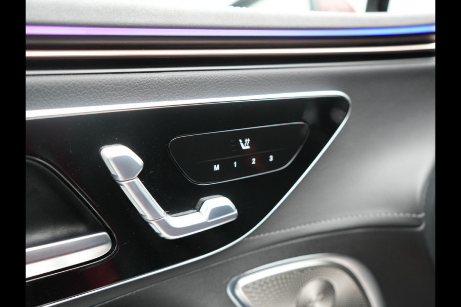 Mercedes-Benz EQE 350 Advantage 89 kWh 293pk Dealer O.H. | Adaptive Cruise | Luchtvering | Burmester Audio | Digital Light | 360 Camera | Lederen Sportstoelen Memory & Verwarmd | Sfeerverlichting | Keyless | Apple Carplay | Virtual | Navigatie |