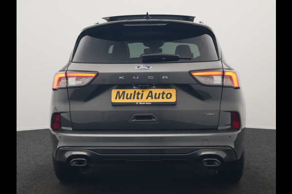 Ford Kuga 2.5 ST-Line X Plug In Hybrid 225pk Dealer O.H PHEV | Trekhaak Afn. | Panodak | Head Up | 360 Camera | Bang & Olufsen Audio | Alcantara Sportstoelen Verwarmd | Adaptive Cruise | Pilot Assist | Blis | Navigatie | Virtual | DAB | 18"L.M |