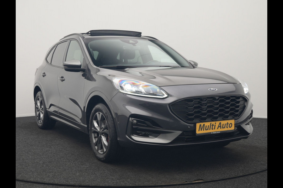 Ford Kuga 2.5 ST-Line X Plug In Hybrid 225pk Dealer O.H PHEV | Trekhaak Afn. | Panodak | Head Up | 360 Camera | Bang & Olufsen Audio | Alcantara Sportstoelen Verwarmd | Adaptive Cruise | Pilot Assist | Blis | Navigatie | Virtual | DAB | 18"L.M |