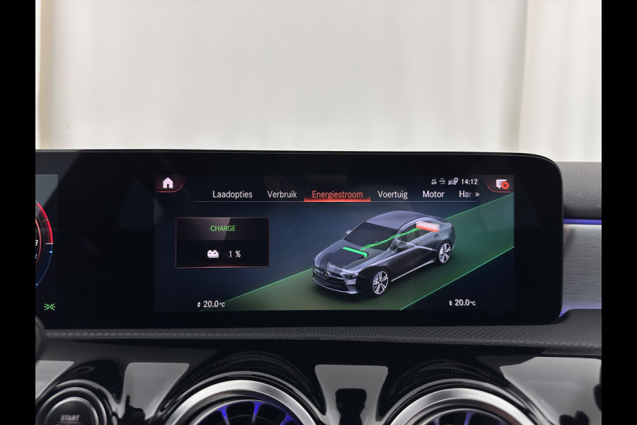 Mercedes-Benz A-Klasse 250 e AMG Limited Business Solution (Plug-in) (INCL-BTW) *PANO | LEATHER-MICROFIBRE | FULL-LED | AMBIENTLIGHT | HEATED-SPORTSEATS | WIDESCREEN-DIGICOCKPIT | DAB+ | NAVI-FULLMAP | CAMERA | PRIVACYGLASS | LANE-ASSIST | DYNAMIC-SELECT | 18'