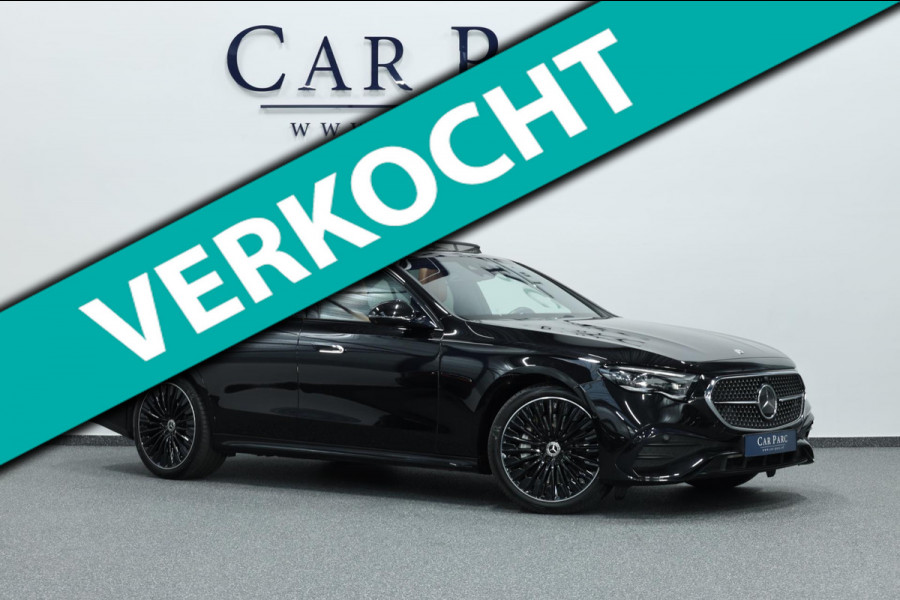 Mercedes-Benz E-Klasse 450 4MATIC AMG Line NIGHT/ACHTERAS.B/HUD/SOFT/PANO/LEER+VERKOELING/360/ACC/ECC/FABRIEKSGARANTIE!
