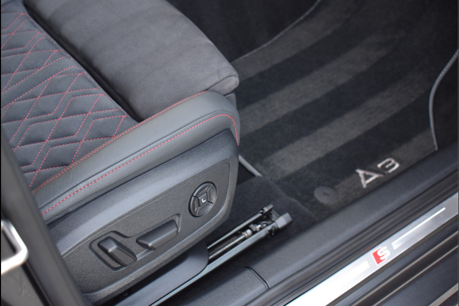 Audi A3 Sportback 45 TFSI e S-Line 245 Pk Alle Opties Pano RS-Stoel Head-Up Memory Keyless RS3 18 Inch