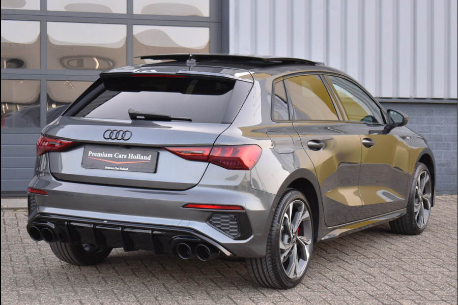 Audi A3 Sportback 45 TFSI e S-Line 245 Pk Alle Opties Pano RS-Stoel Head-Up Memory Keyless RS3 18 Inch